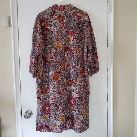 🚫SOLD🚫Madewell Robe Jacket in Bali Blooms - Picture 3 of 11
